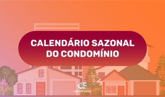 Calendário sazonal do condomínio